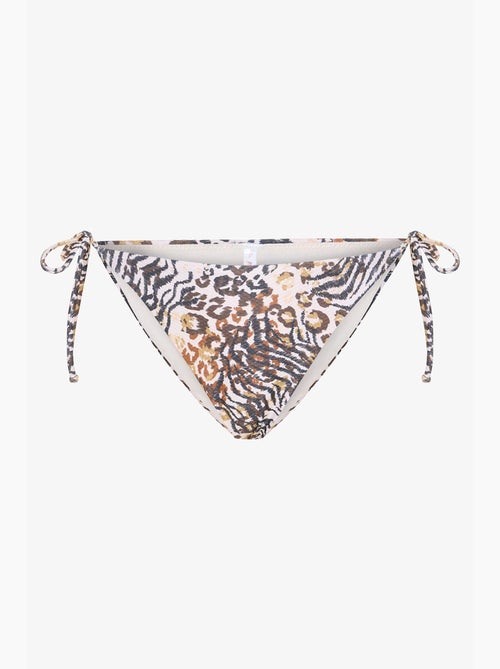 Slip bikini brissa con stampa leopardata penti - Kiabi Slip bikini brissa con stampa leopardata penti - Kiabi