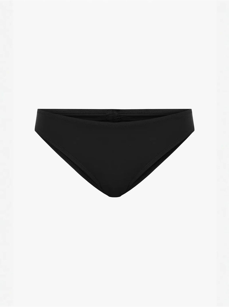 Slip bikini cheeky a vita bassa penti Nero - Kiabi