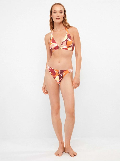 Slip bikini classico con stampa retro geometrica - Kiabi Slip bikini classico con stampa retro geometrica - Kiabi