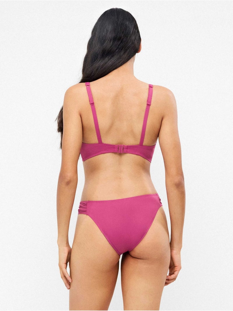 Slip bikini classico Viola - Kiabi