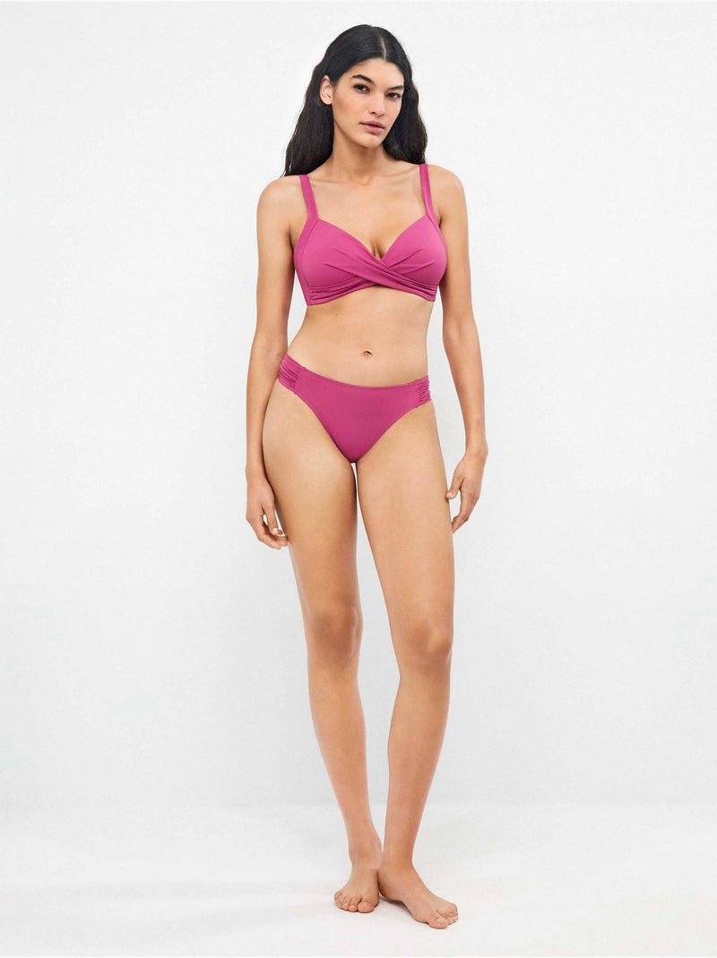 Slip bikini classico Viola - Kiabi