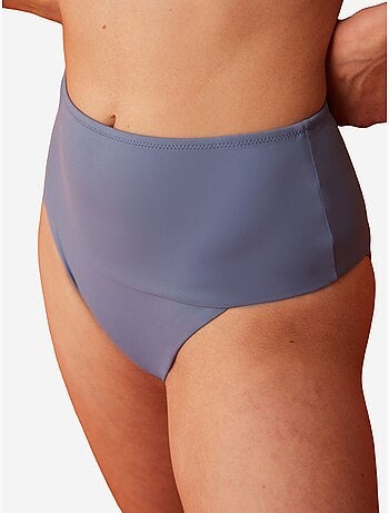 Slip bikini clean vintage a vita alta penti