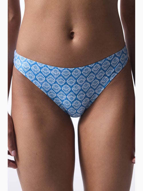 Slip bikini con motivo geometrico penti - Kiabi Slip bikini con motivo geometrico penti - Kiabi