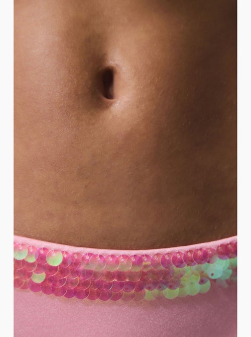 Slip bikini con paillettes penti - Kiabi Slip bikini con paillettes penti - Kiabi