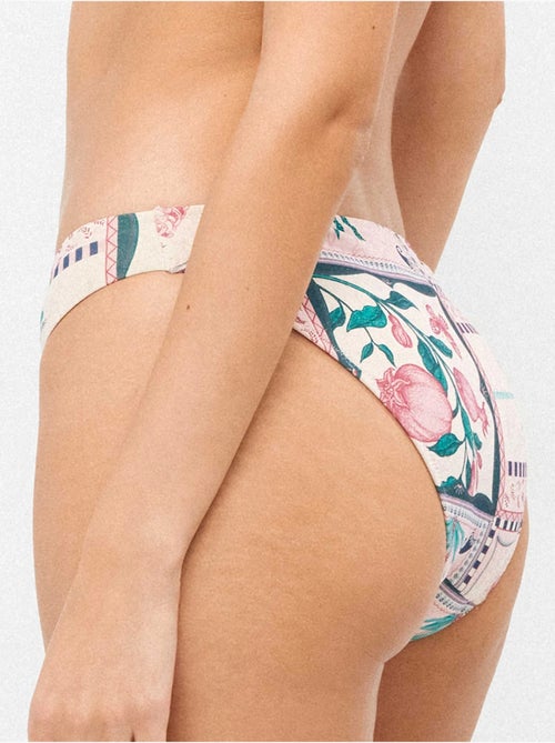 Slip bikini con stampa mosaico ispirazione tropicale - Kiabi Slip bikini con stampa mosaico ispirazione tropicale - Kiabi