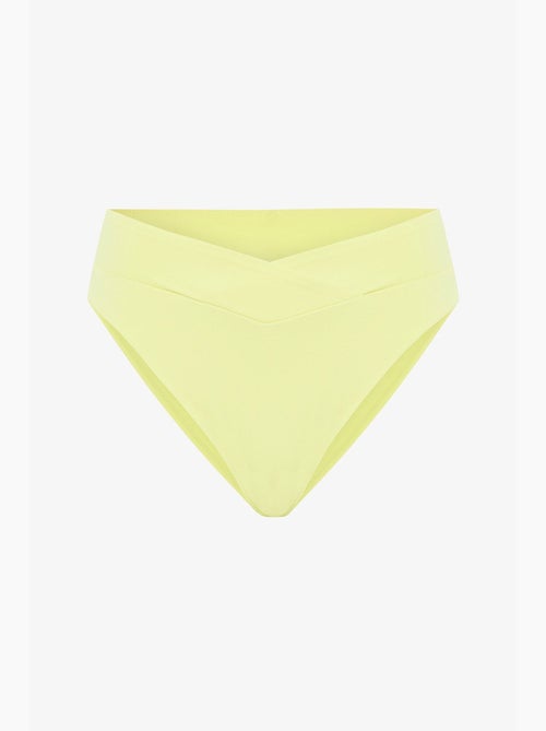 Slip bikini con taglio a v penti - Kiabi