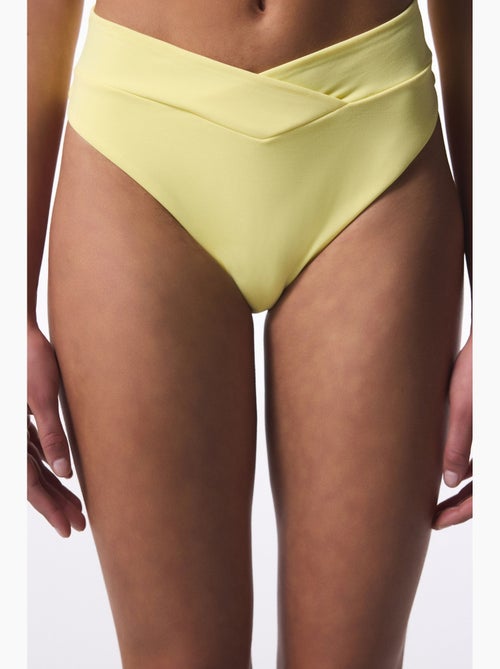 Slip bikini con taglio a v penti - Kiabi
