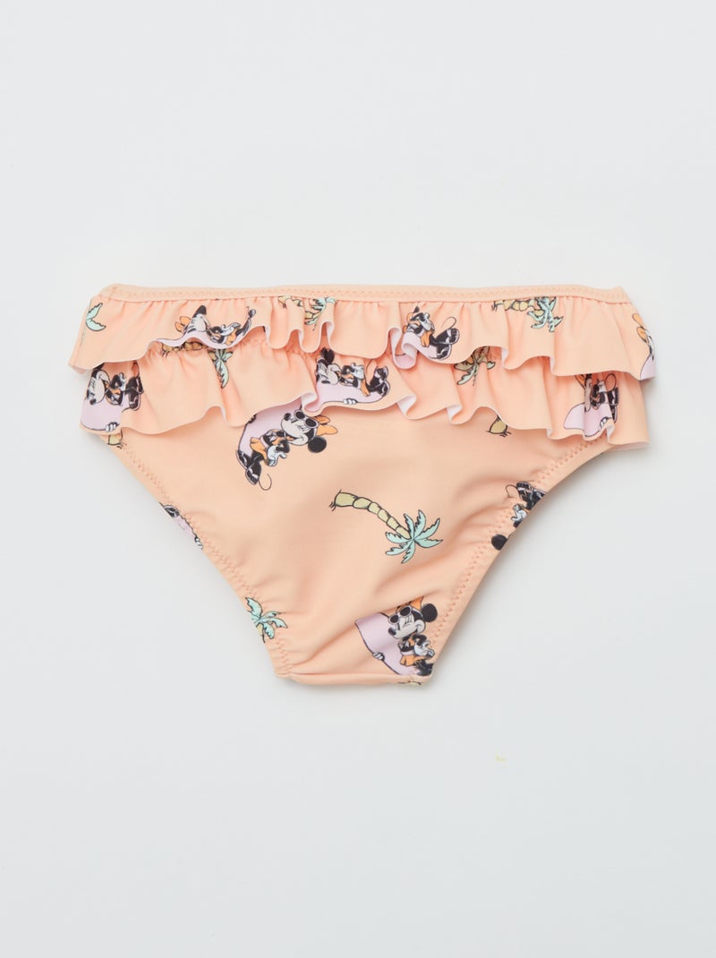 Slip bikini con volant 'Minnie' ARANCIONE - Kiabi