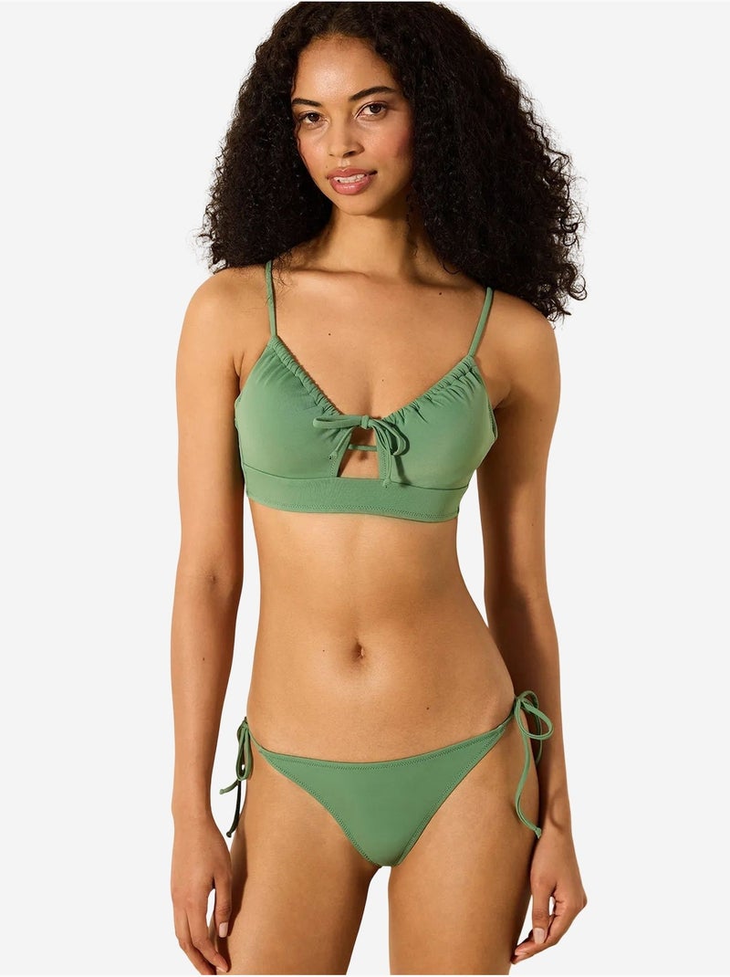 Slip bikini da donna penti Verde - Kiabi