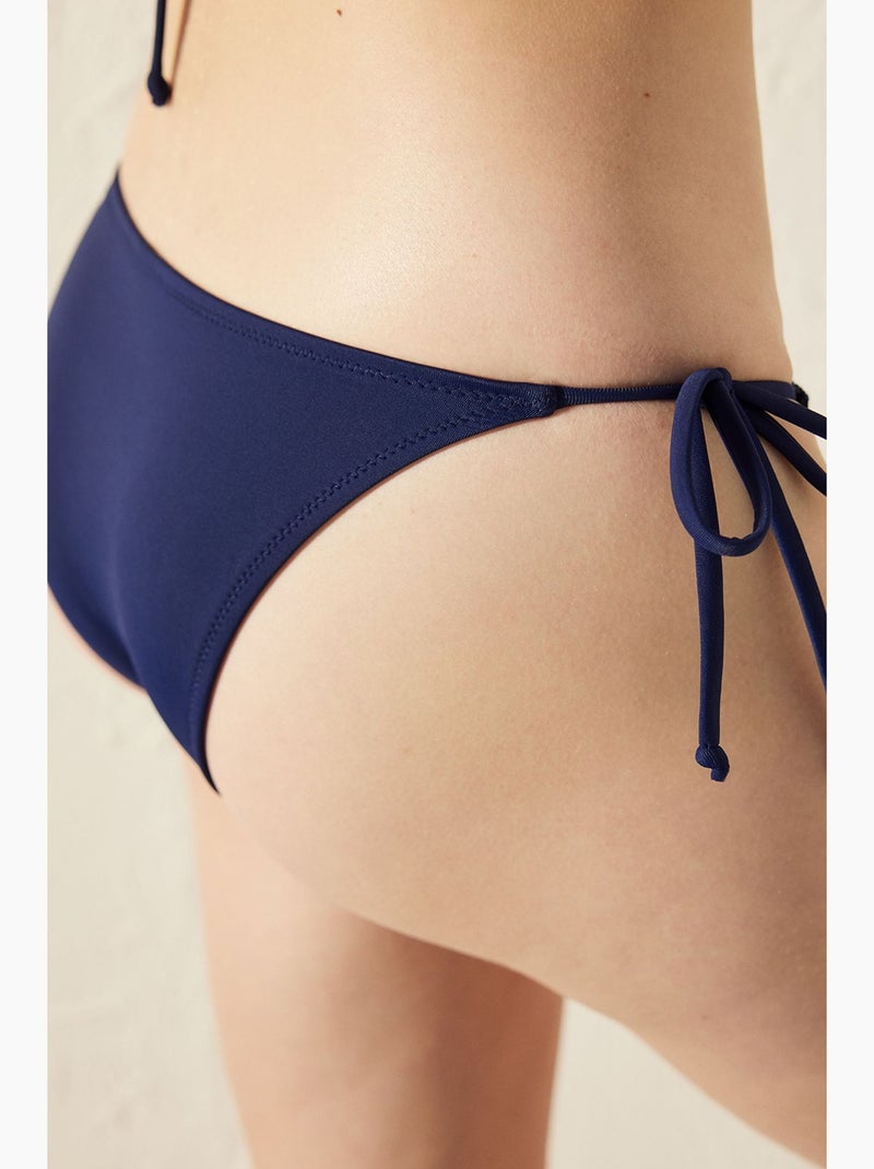 Slip bikini darla penti Blu marino - Kiabi