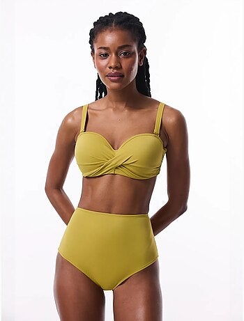 Slip bikini donna a vita alta penti