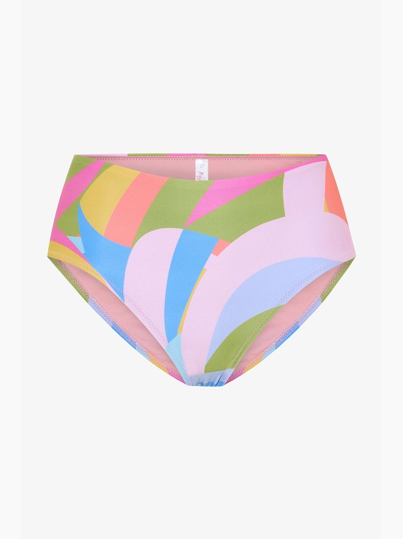 Slip bikini donna beja penti Verde/Blu/Rosa - Kiabi