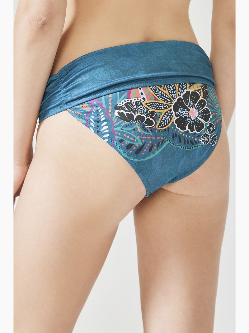 Slip bikini donna glam penti Blu oltremare - Kiabi