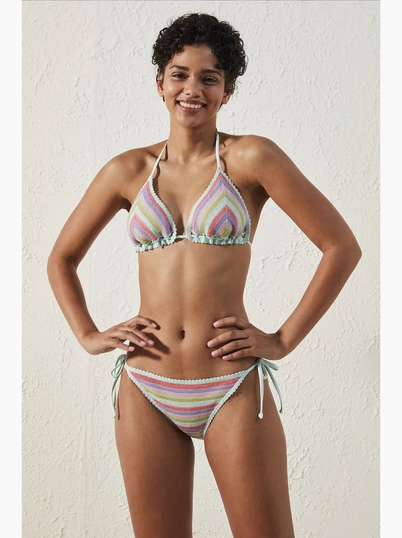 Slip bikini donna maya penti Verde menta - Kiabi