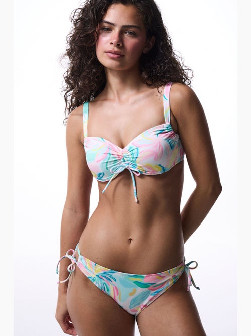 Slip bikini dream con stampa foglie penti - Kiabi Slip bikini dream con stampa foglie penti - Kiabi