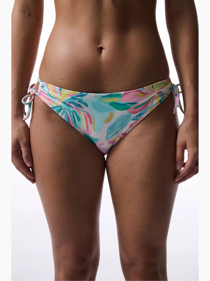 Slip bikini dream con stampa foglie penti Verde menta - Kiabi