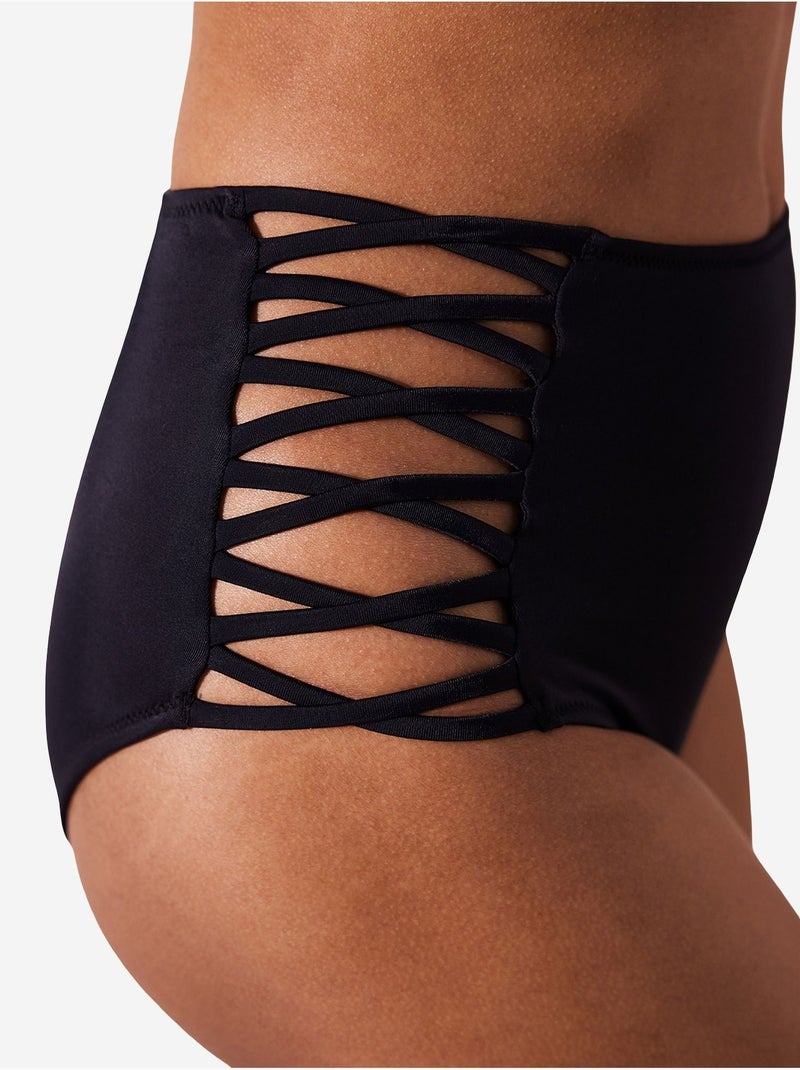 Slip bikini high fashion penti Nero - Kiabi
