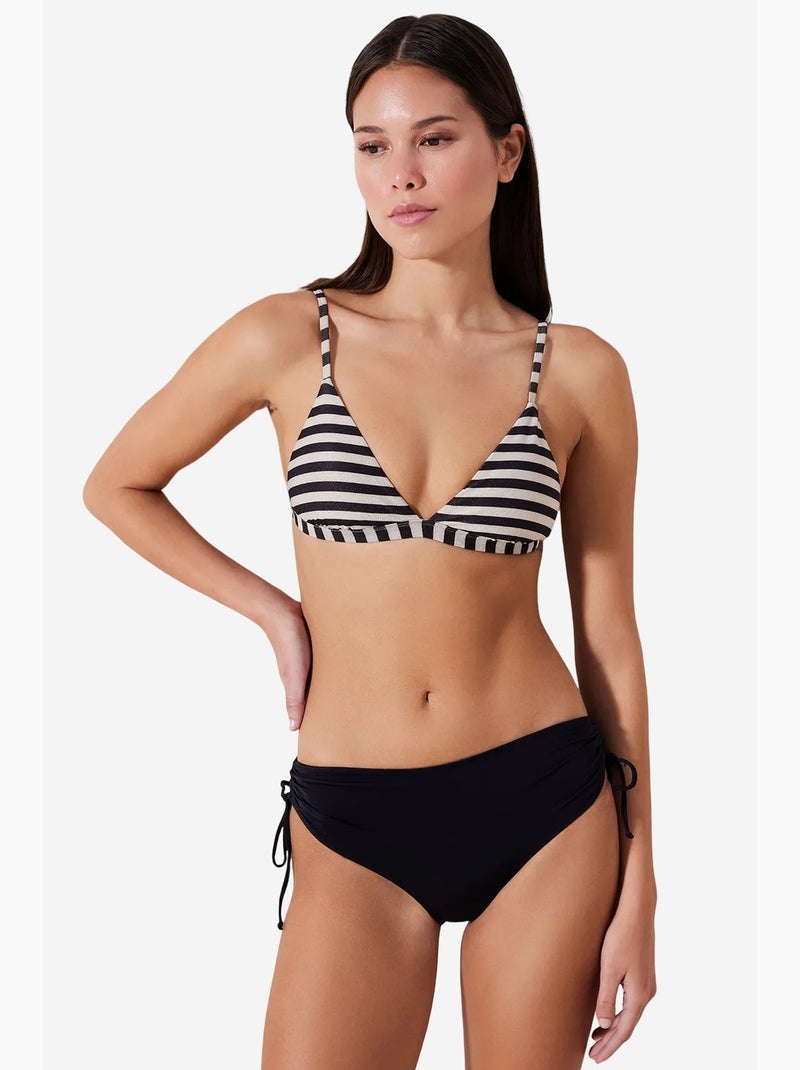 Slip bikini high ring penti Nero - Kiabi