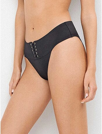 Slip bikini high tech