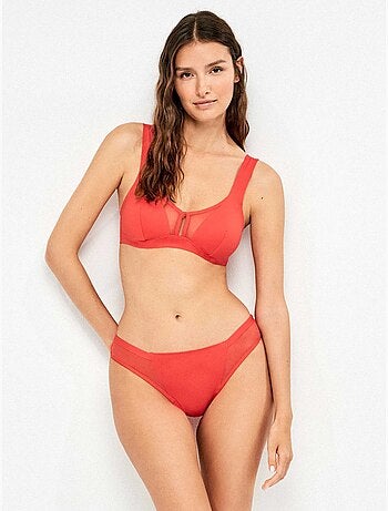Slip bikini high tech