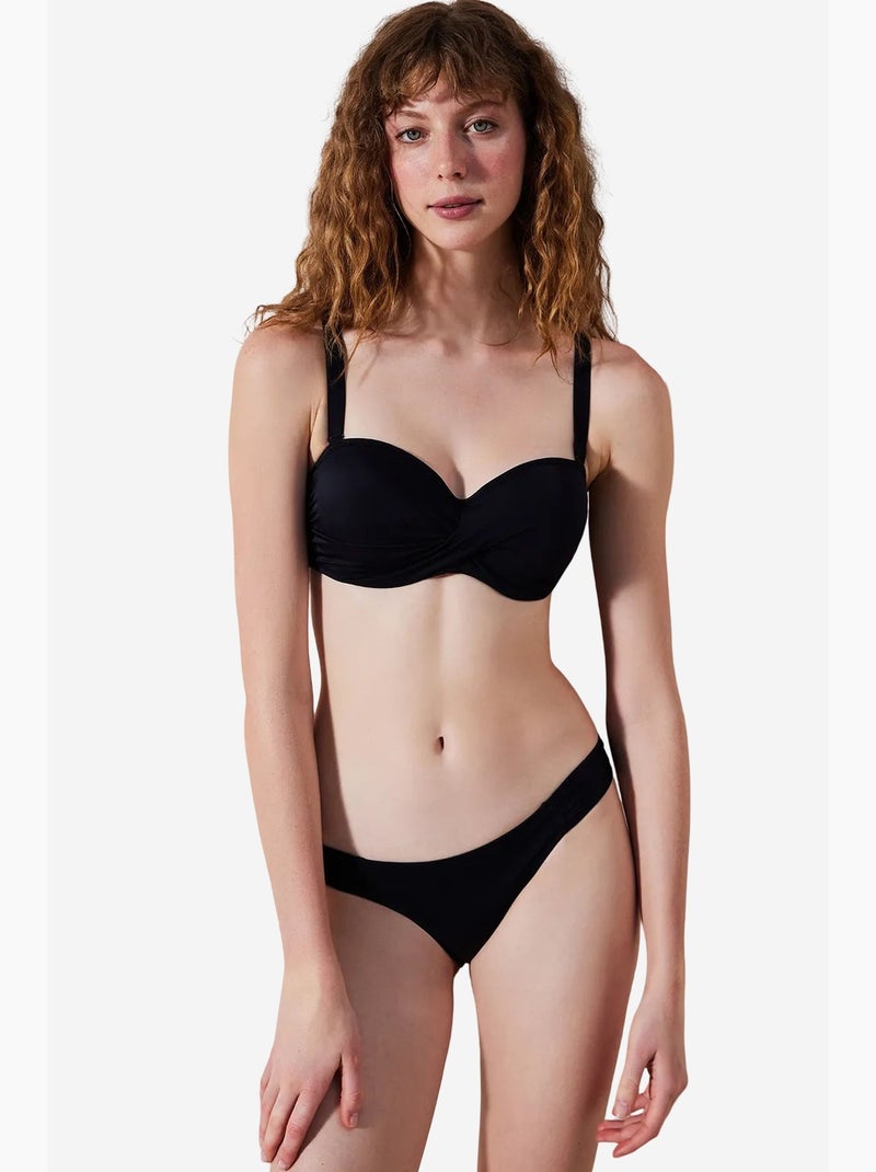 Slip bikini hipkini penti Nero - Kiabi