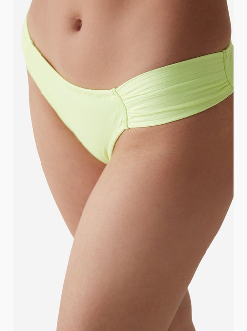 Slip bikini hipster neon lively con dettaglio arricciato penti - Kiabi Slip bikini hipster neon lively con dettaglio arricciato penti - Kiabi