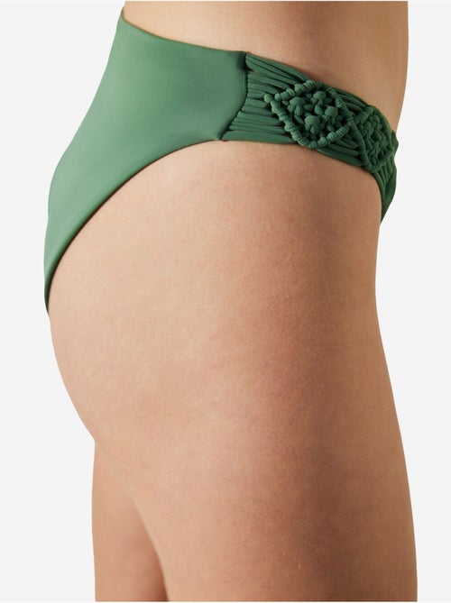 Slip bikini laguna con dettaglio macramè penti - Kiabi Slip bikini laguna con dettaglio macramè penti - Kiabi