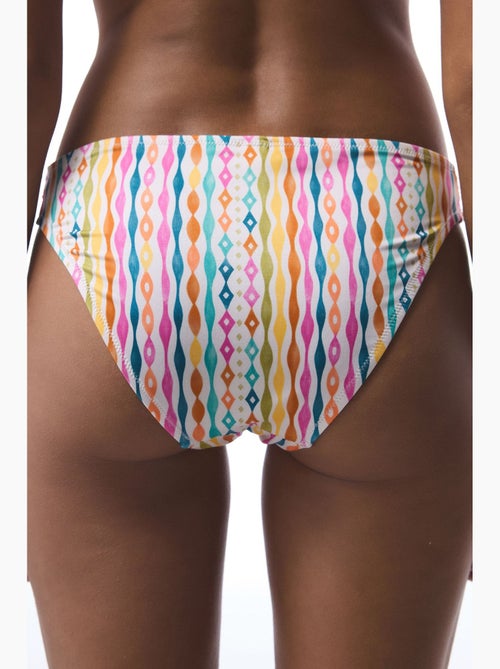 Slip bikini mae a righe in macramè penti - Kiabi