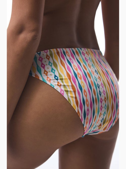 Slip bikini mae a righe in macramè penti - Kiabi