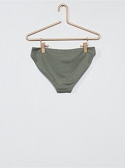 Slip bikini maglia fantasia - Kiabi