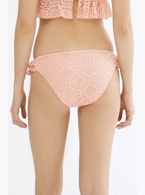 Slip bikini marsilya con volant laterale penti - Kiabi Slip bikini marsilya con volant laterale penti - Kiabi