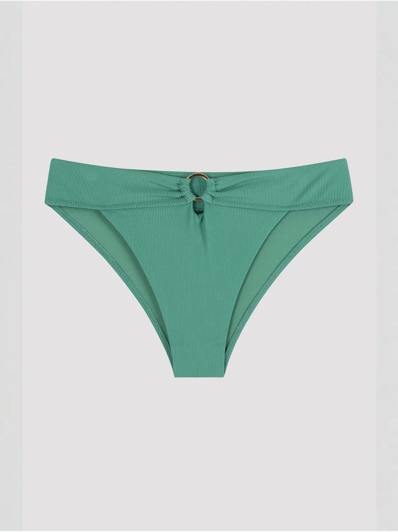 Slip bikini meadow con dettaglio accessorio penti Verde smeraldo - Kiabi