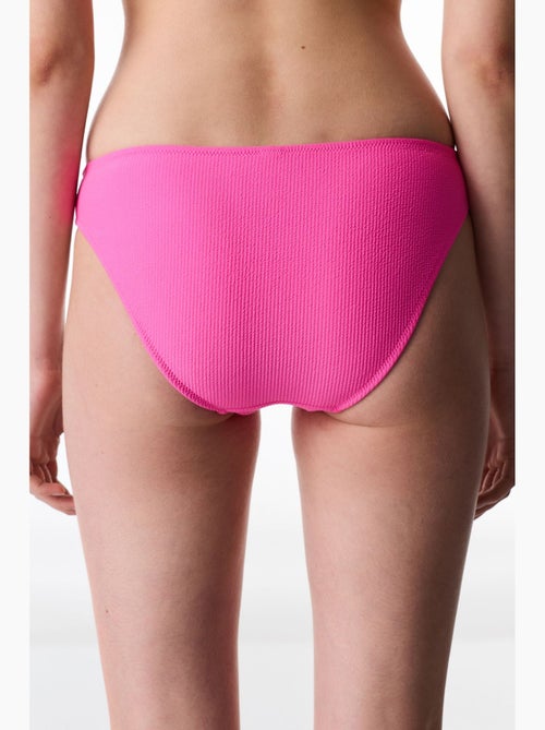 Slip bikini nena testurizzato a vita media penti - Kiabi