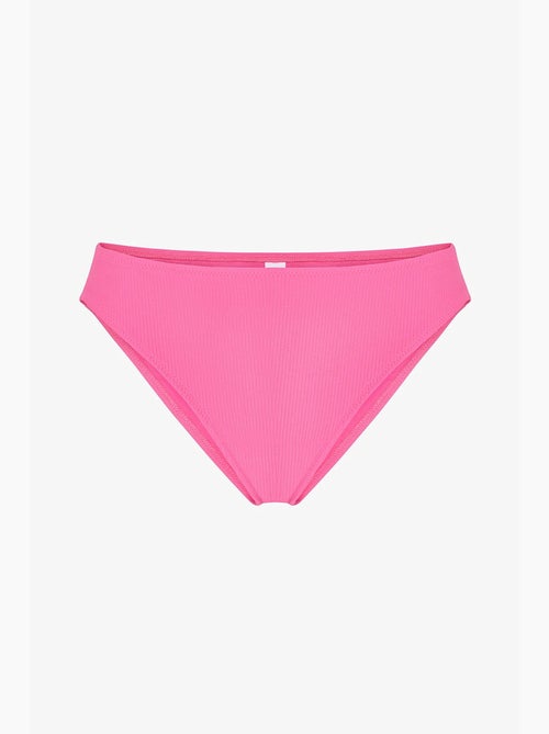Slip bikini nena testurizzato a vita media penti - Kiabi