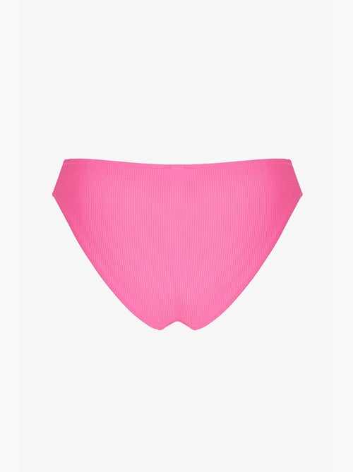 Slip bikini nena testurizzato a vita media penti - Kiabi