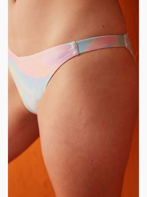 Slip bikini pastel scintillante bette side penti - Kiabi Slip bikini pastel scintillante bette side penti - Kiabi