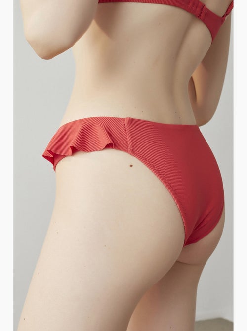 Slip bikini pia frill v penti - Kiabi