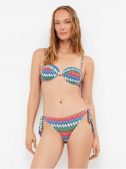 Slip bikini regolabile ai lati - Kiabi