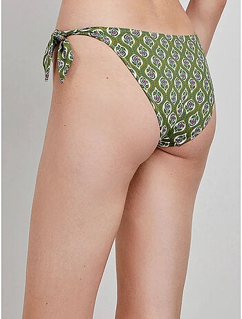 Slip bikini regolabile