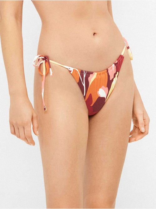 Slip bikini regolabile - Kiabi
