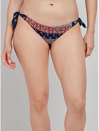 Slip bikini reversibile e regolabile
