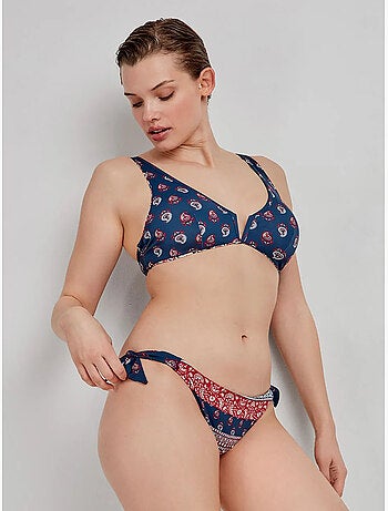 Slip bikini reversibile e regolabile