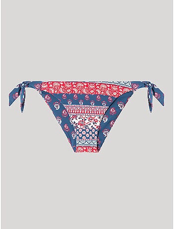 Slip bikini reversibile e regolabile