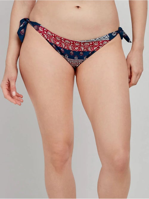 Slip bikini reversibile e regolabile - Kiabi Slip bikini reversibile e regolabile - Kiabi
