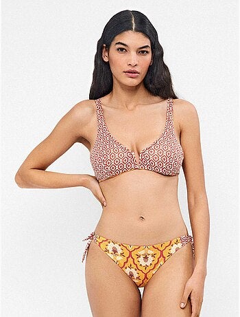 Slip bikini reversibile e regolabile