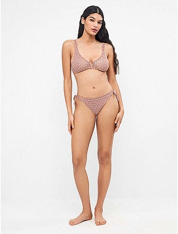 Slip bikini reversibile e regolabile