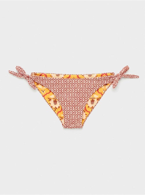 Slip bikini reversibile e regolabile - Kiabi Slip bikini reversibile e regolabile - Kiabi