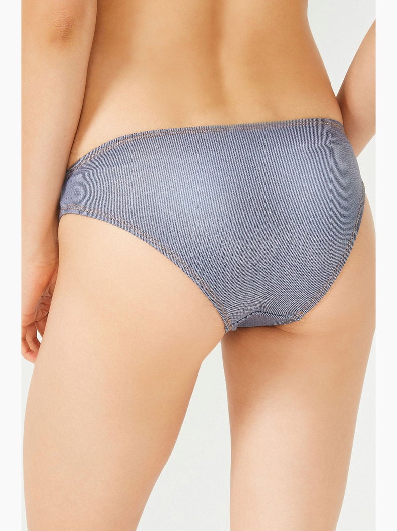 Slip bikini riders penti Grigio - Kiabi