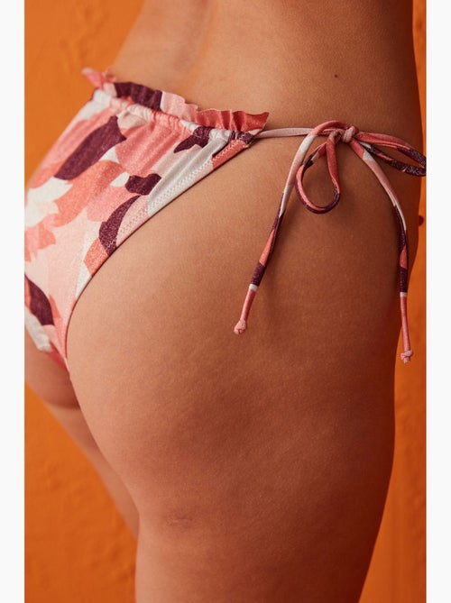 Slip bikini sparkle super frill penti - Kiabi Slip bikini sparkle super frill penti - Kiabi