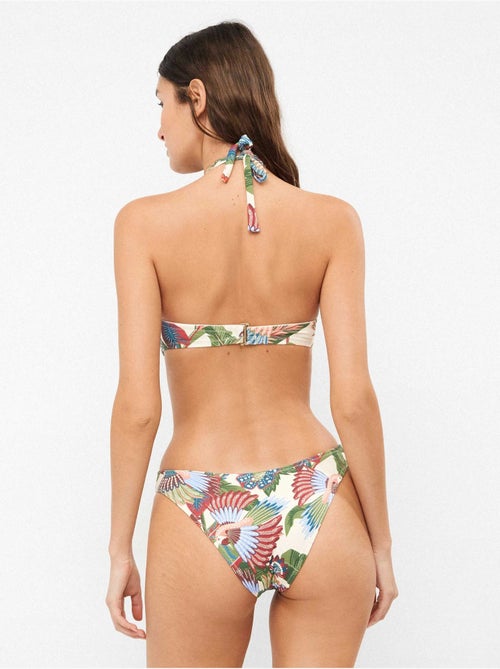Slip bikini taglio a v - Kiabi